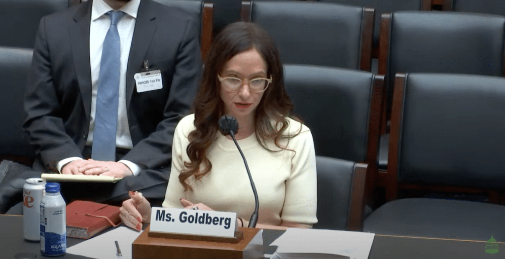 Carrie Goldberg in Congress